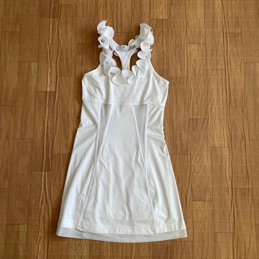 アディダス ステラマッカートニー ワンピース タンクトップ 花柄 XS