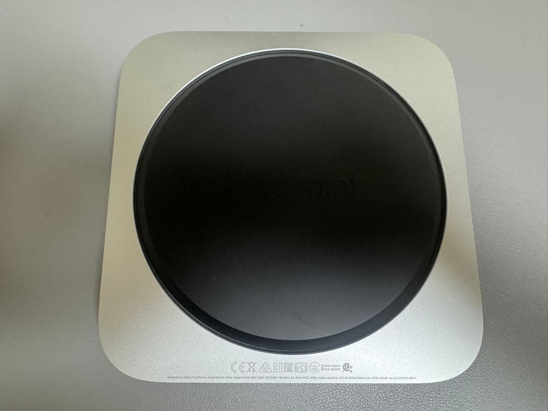 Apple Mac mini M1 メモリ8GB SSD256GB シルバー