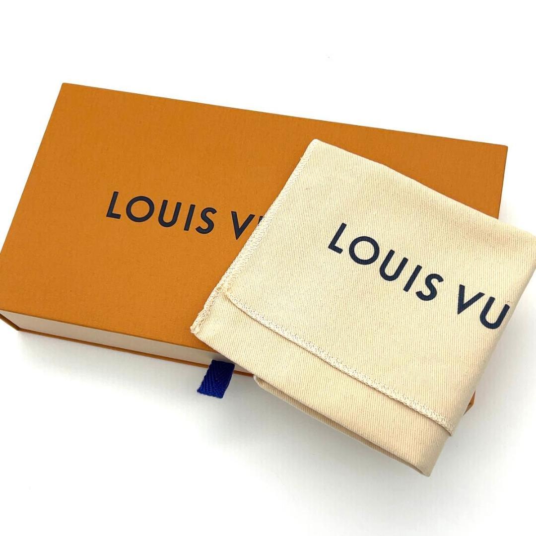 限界価格❣️ルイヴィトン タイガ 長財布 ジッピー ヴェルティカル ネイビー 箱付