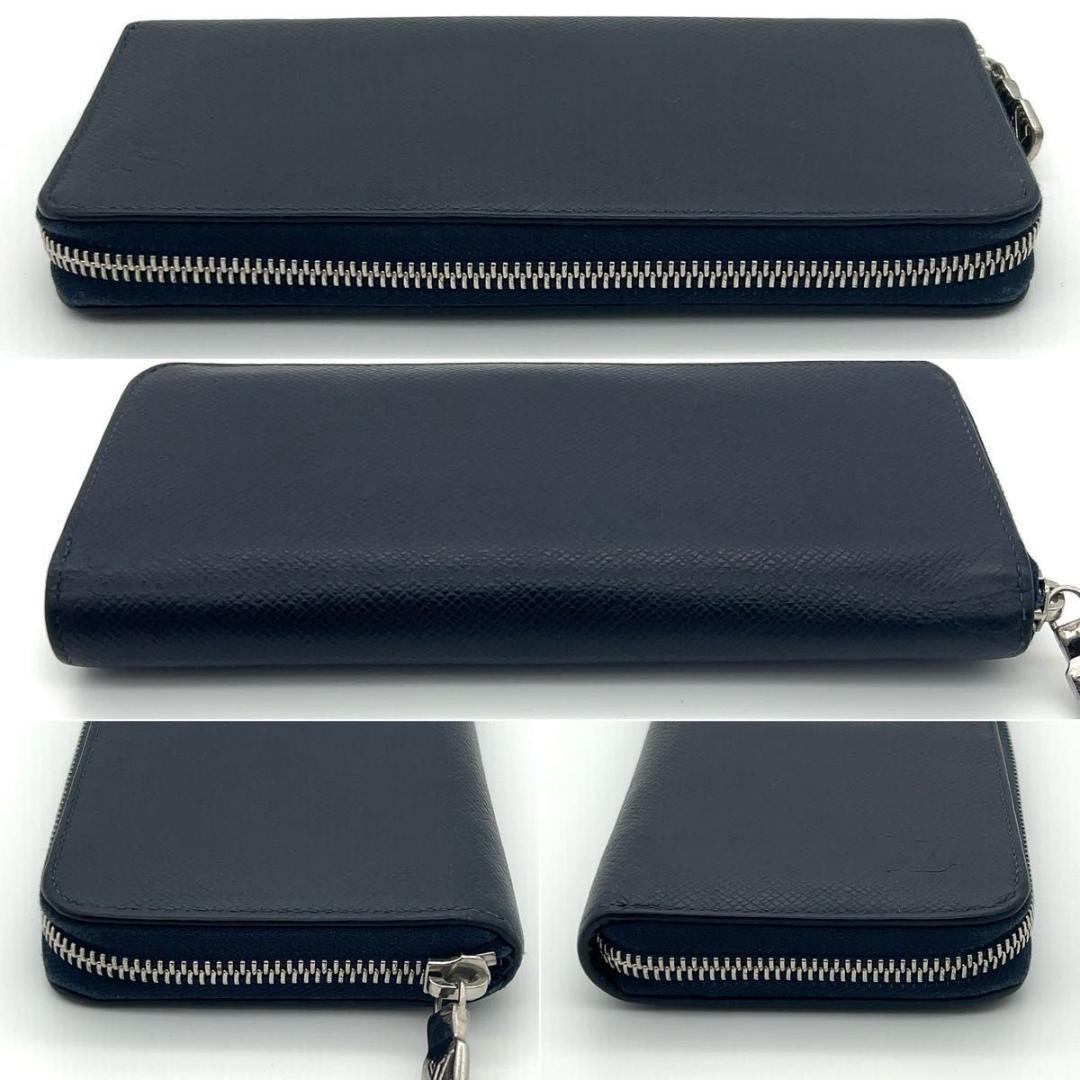 限界価格❣️ルイヴィトン タイガ 長財布 ジッピー ヴェルティカル ネイビー 箱付