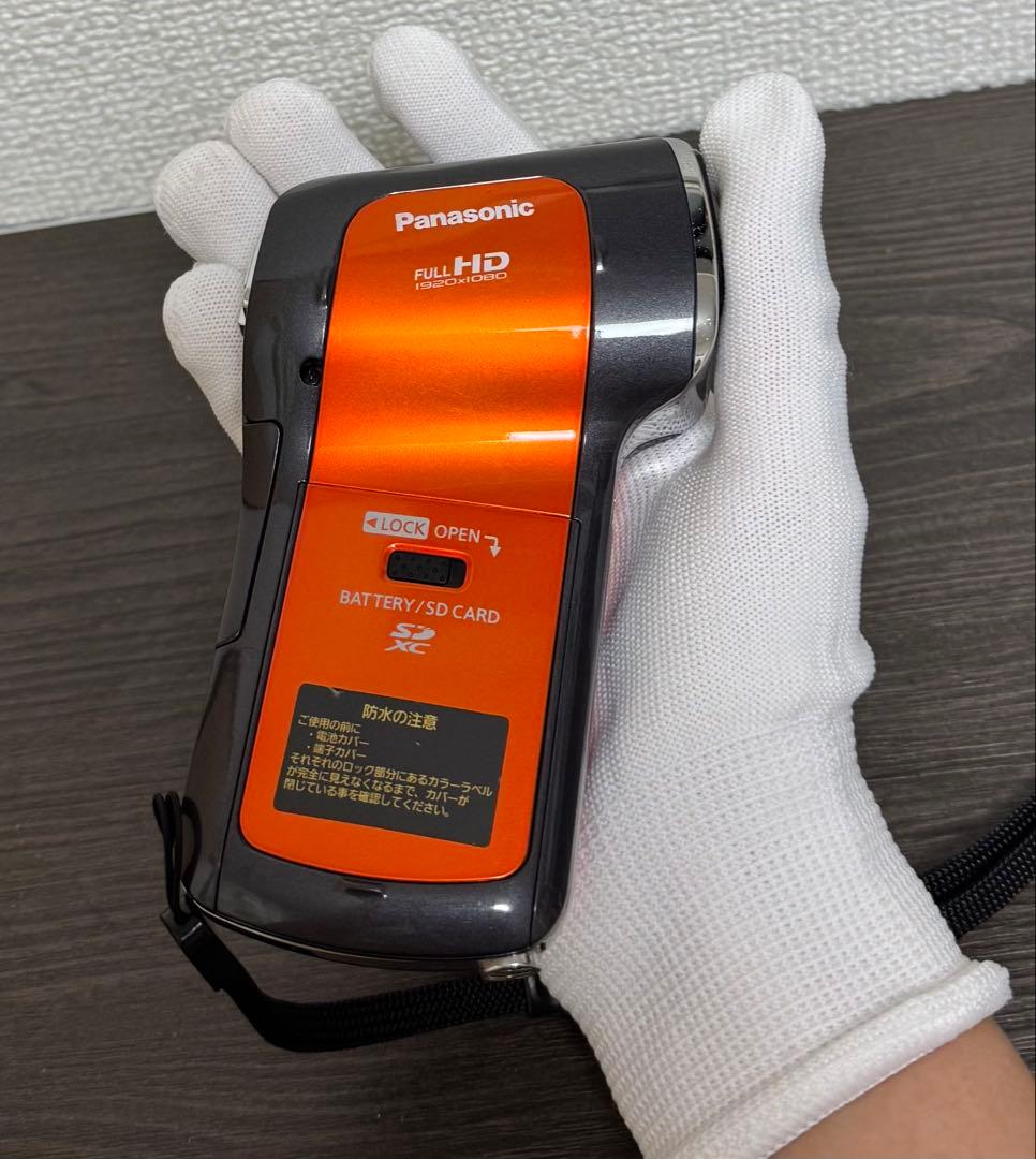 Panasonic HX-WA10 ビデオカメラ 防水 美品