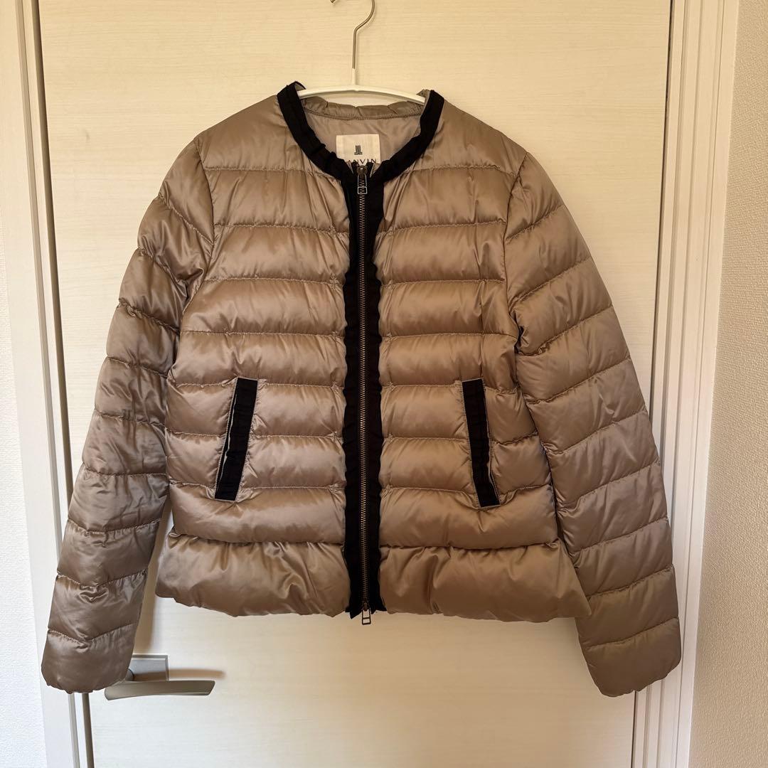 LANVIN en Bleu ベージュ ダウンジャケット 38