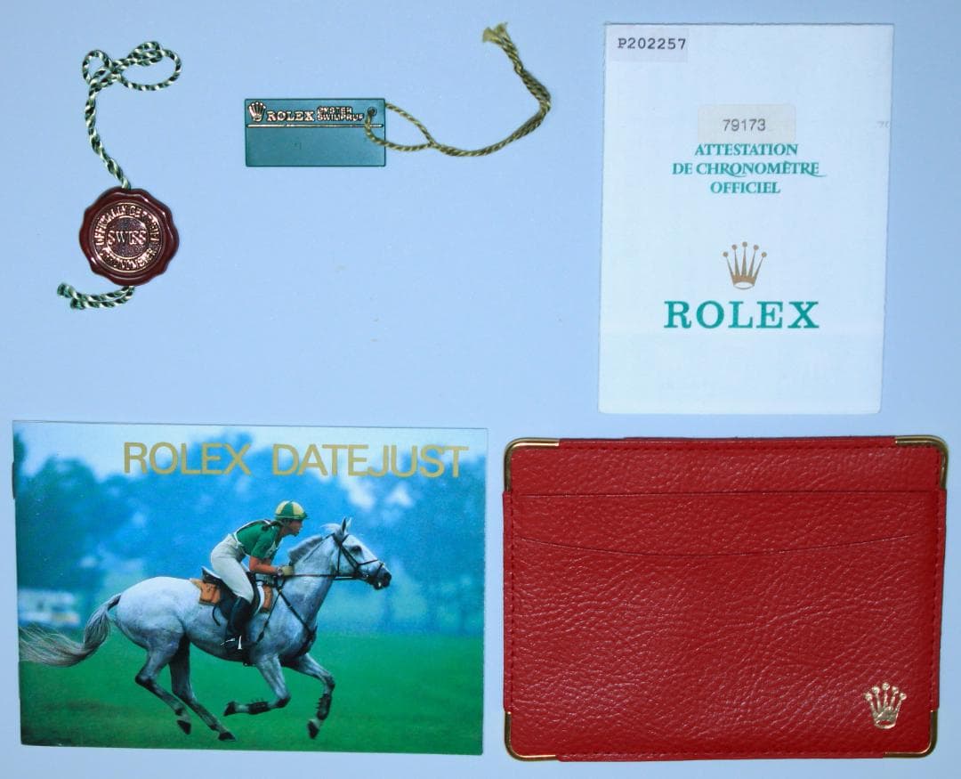 ロレックスデイトジャスト７９１７３の関連品