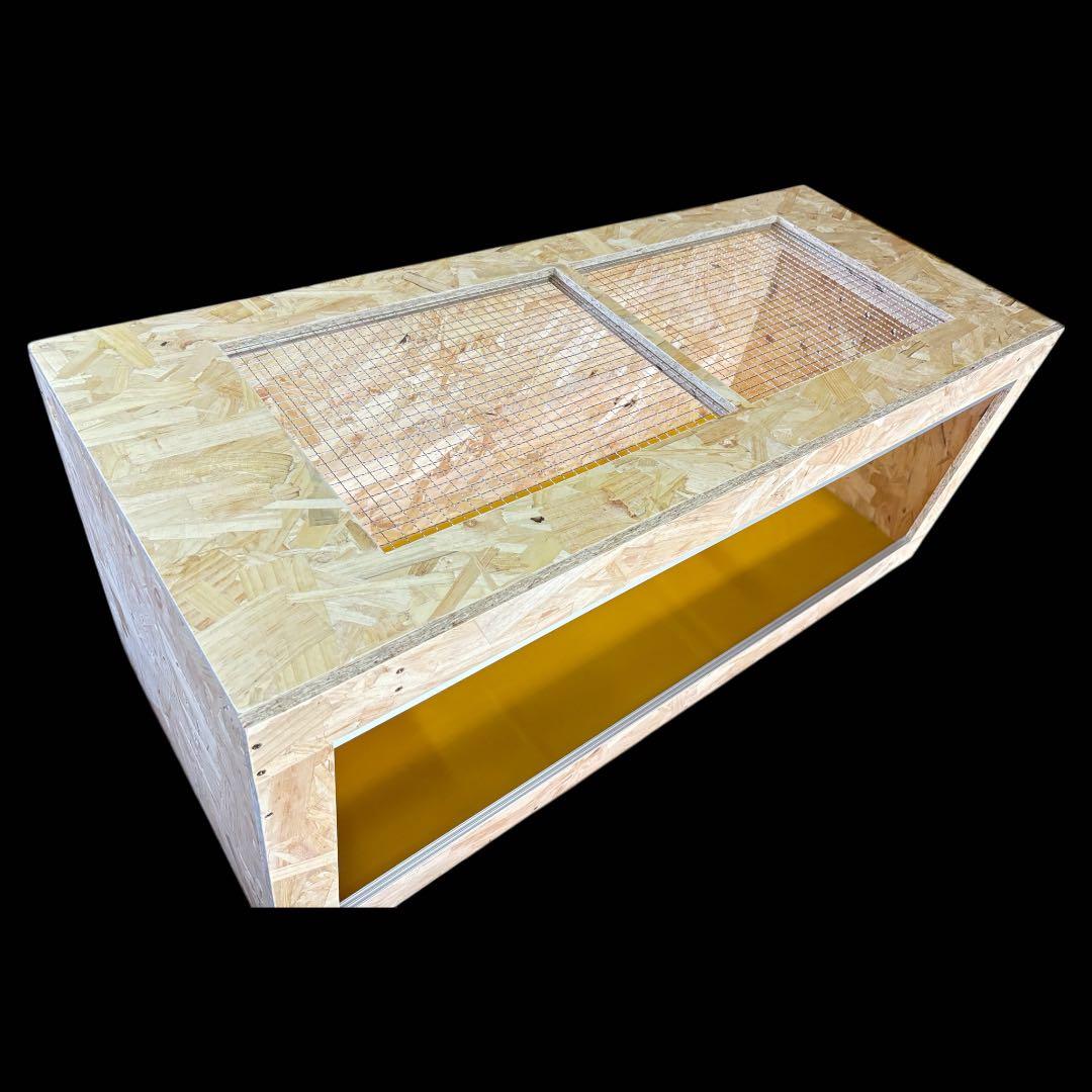 爬虫類ケージ 90×45×45㎝ 金網張り合わせ