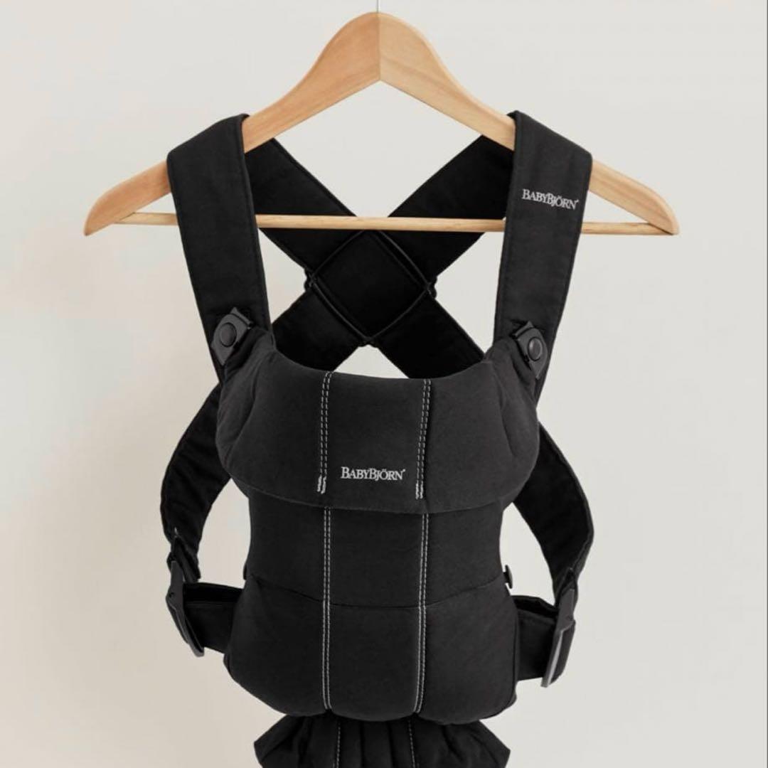 【新品未開封】ベビービョルン ベビーキャリアMINI ウーブン ブラック