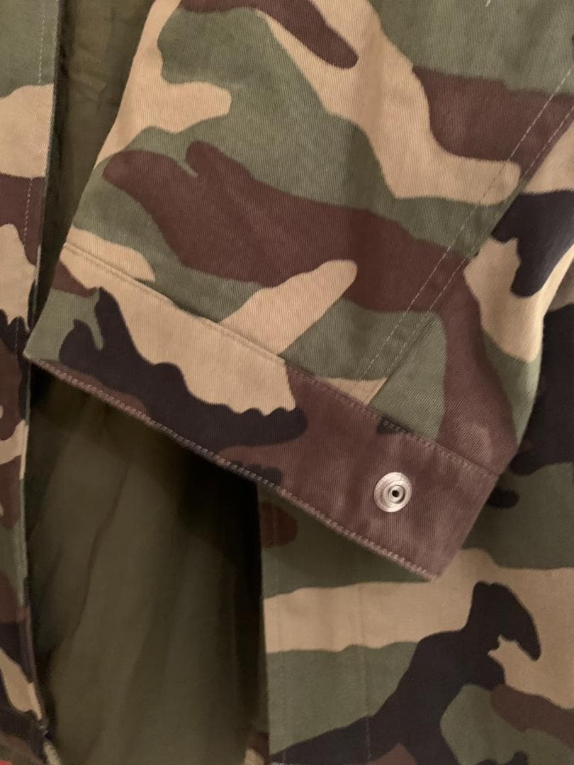 【美品】CELINE セリーヌ 2W860494M ハーネス付き 迷彩 コート