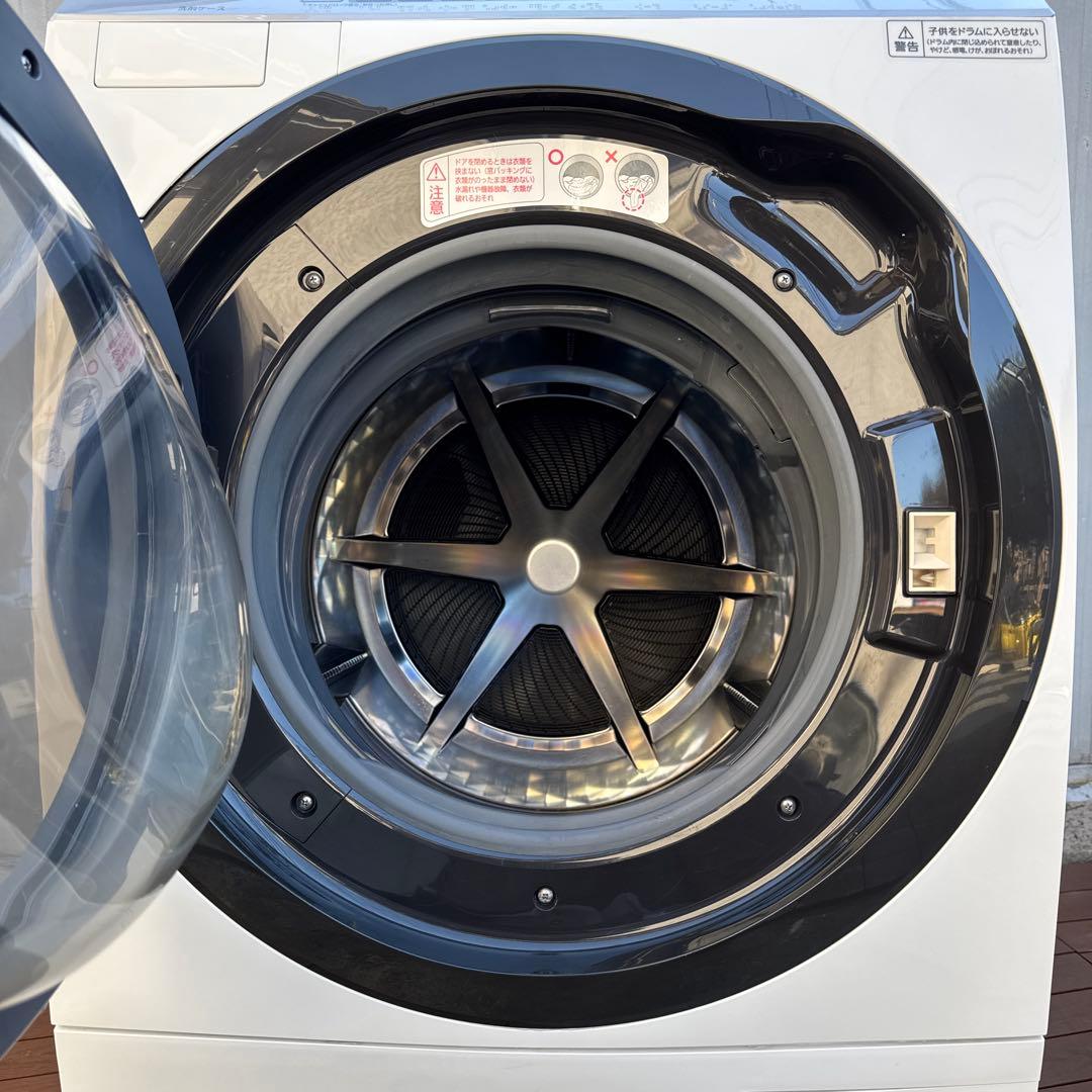 美品 Panasonic 2019年製 ドラム式洗濯乾燥10.0kg/6.0kg