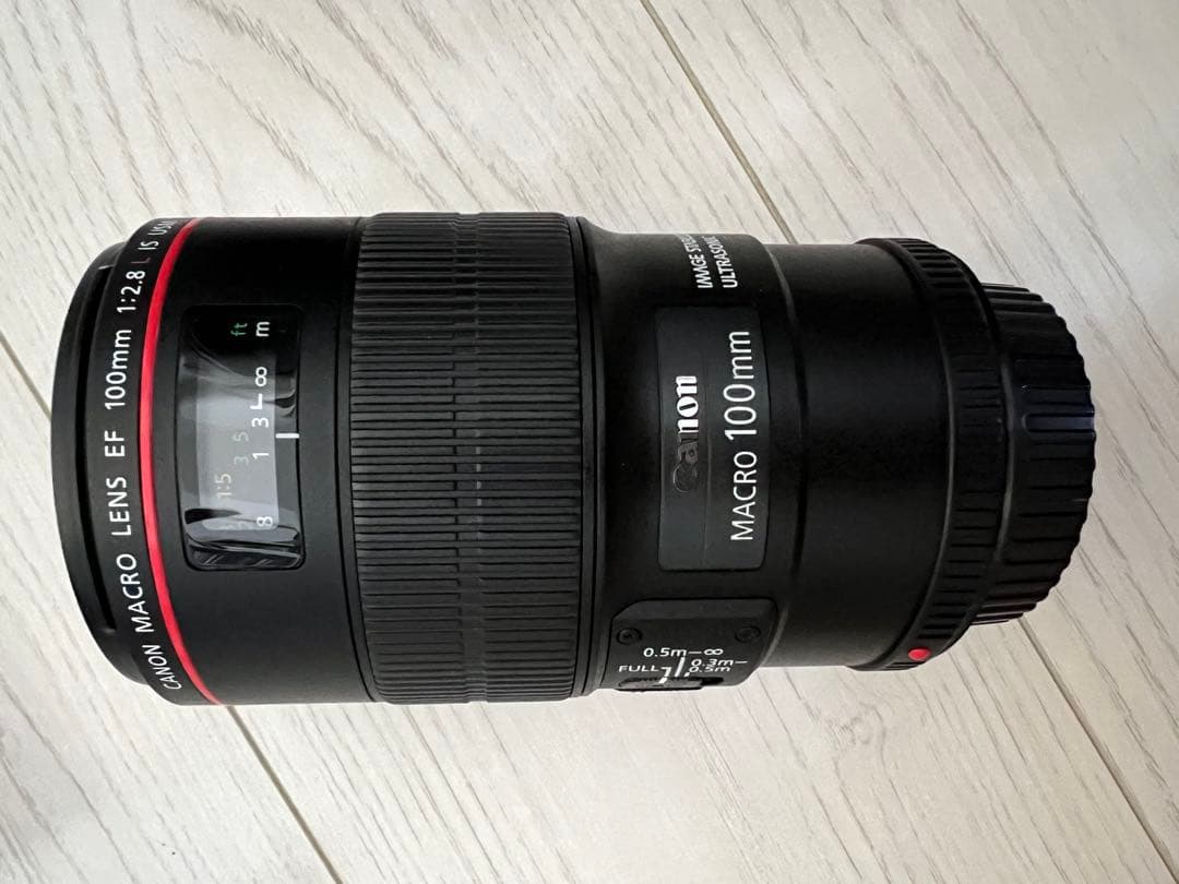 美品　CANON EF100mm F2.8L Macro IS USM