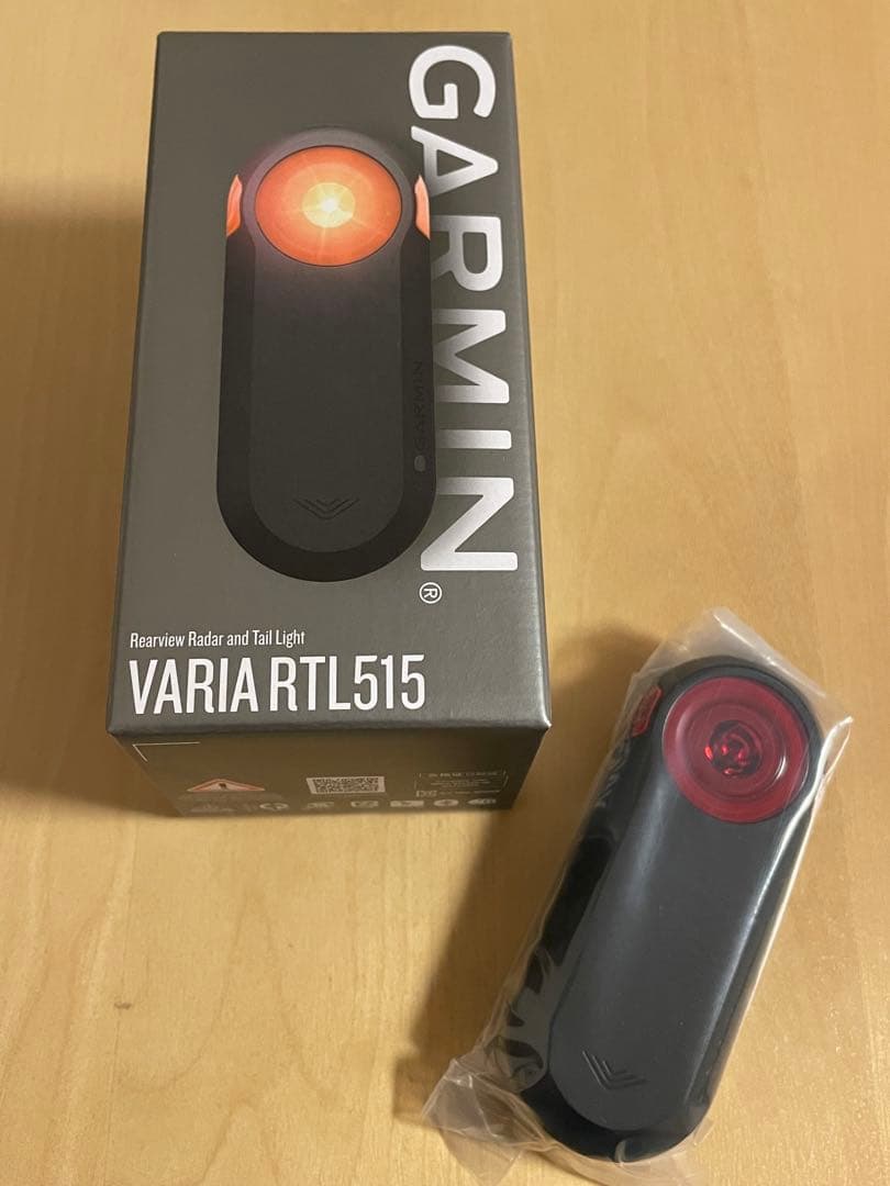 未使用 GARMIN Varia RTL515 リアビューレーダー