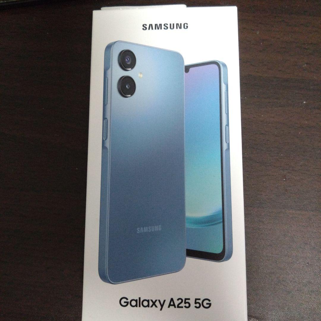Galaxy A25 5G　ブルー