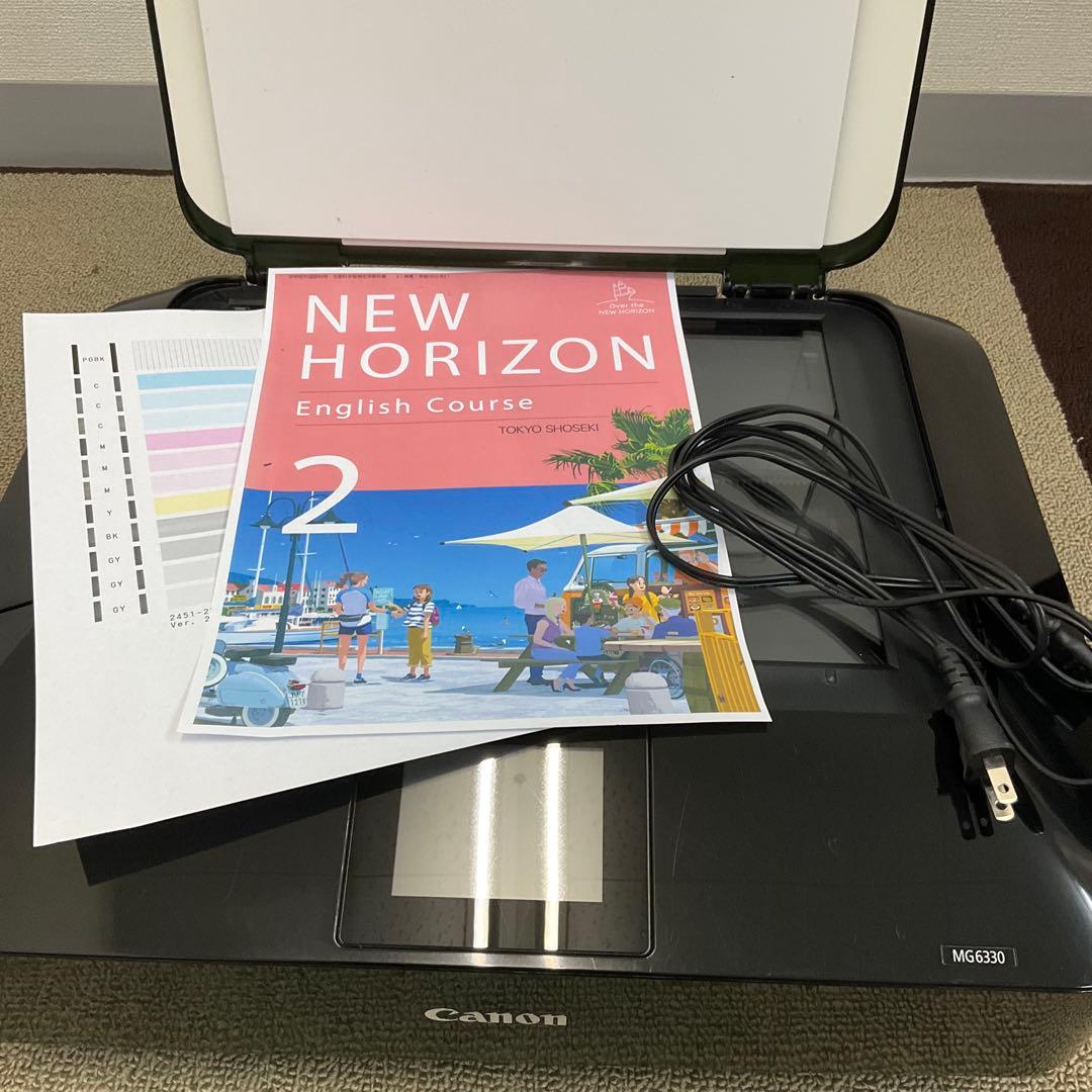 Canon MG6330 インクジェットプリンター ブラック 2500枚以下