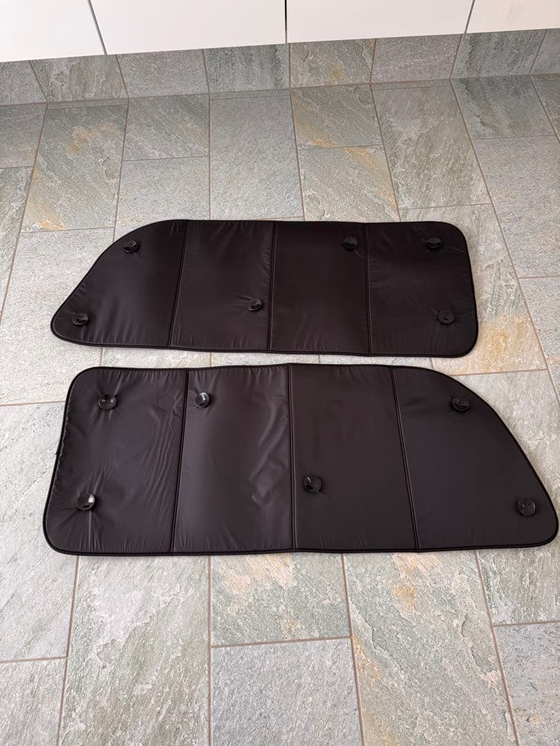 趣味職人　ハイエース200系　プライバシーサンシェード　フロントリアのフルセット