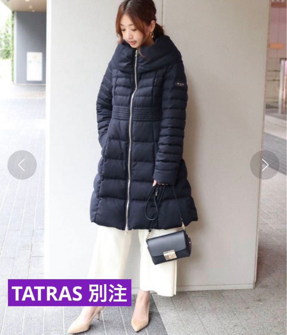 【メロン☆ソーダ 】TATRAS Noble別注 ネイビー 02★クリーニング済