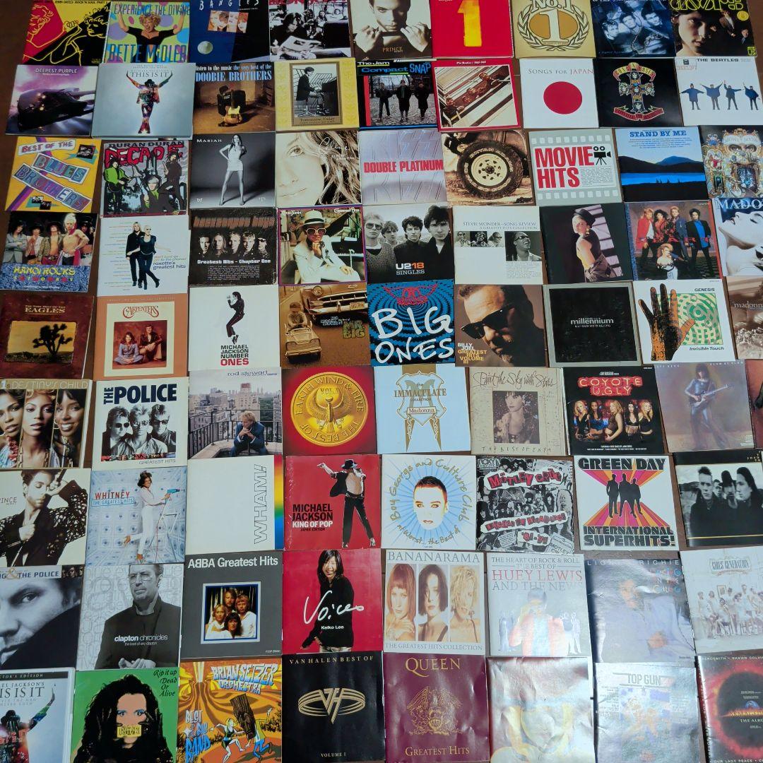 80枚洋楽CD名盤ばかり、大半ベスト盤、マイケル、マドンナ等