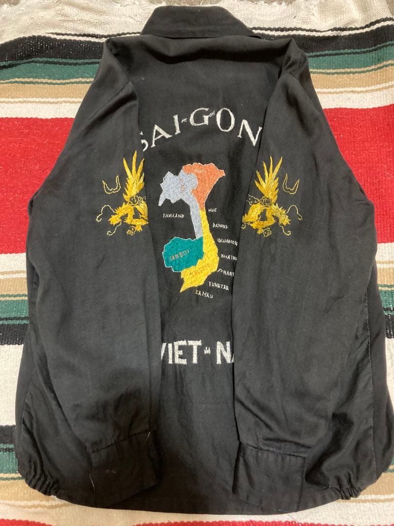 60s当時物　ビンテージベトジャン　38　（デッドで購入後水洗い）