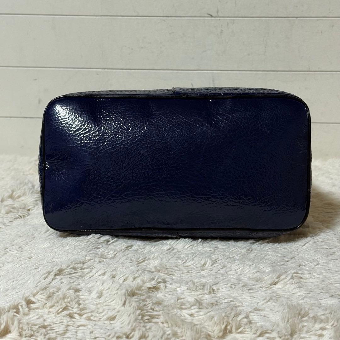 ⭐️極美品⭐️　TOD's　トッズ　2way　ハンドバッグ　トート　ネイビーブルー