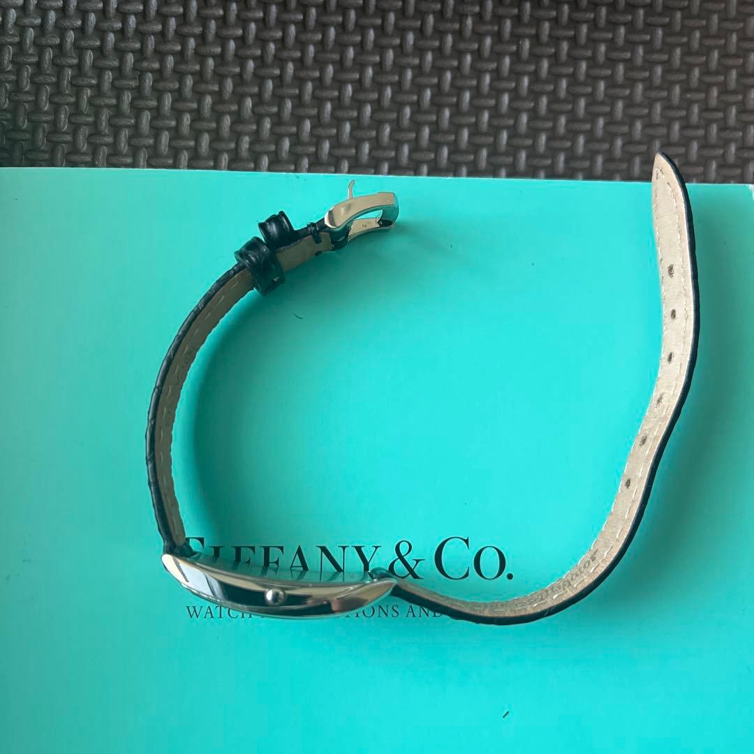 TIFFANY&Co. ジェメア スモール K18WG ダイヤベゼル クォーツ