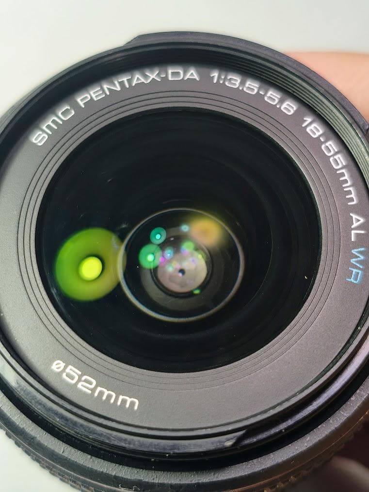 【メタル】PENTAX K-50 ブラック＋WRレンズ