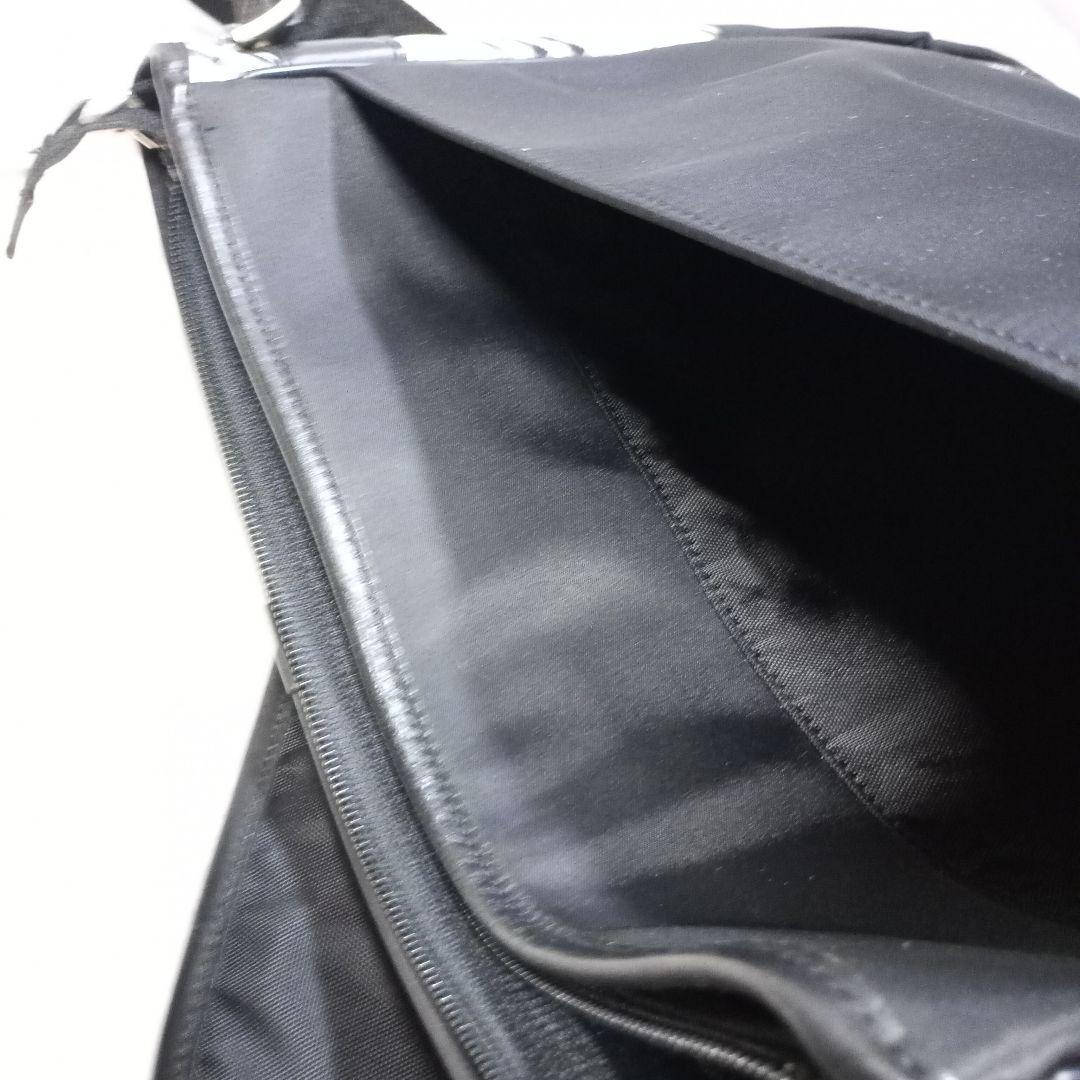 バーバリーブラックレーベル メッセンジャーバッグ ノバチェック 刻印 斜め掛け