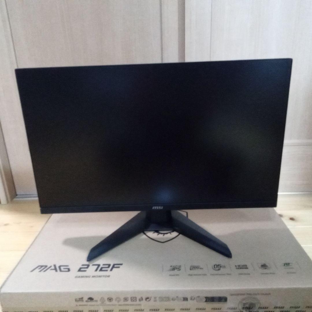 MSI MAG 272F ゲーミングモニタ　27インチ　200Hz