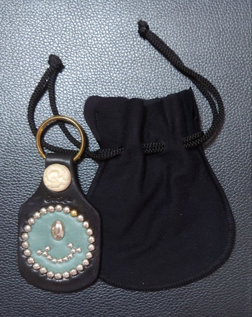 STOP LIGHT ストップライト ブーツレザースタッズキーホルダー