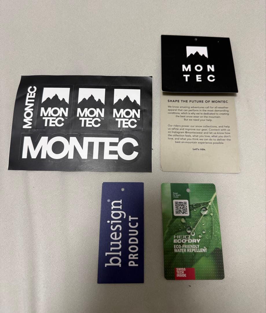 【MONTEC】Fawk スノーボードウェア ブラック