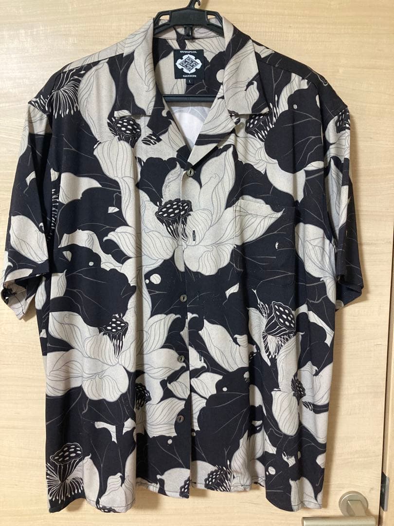GAKKIN x BUDSPOOL 浮蓮華 HAWAIIAN SHIRT