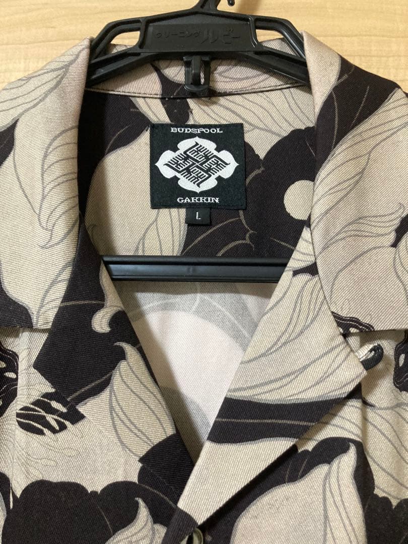 GAKKIN x BUDSPOOL 浮蓮華 HAWAIIAN SHIRT