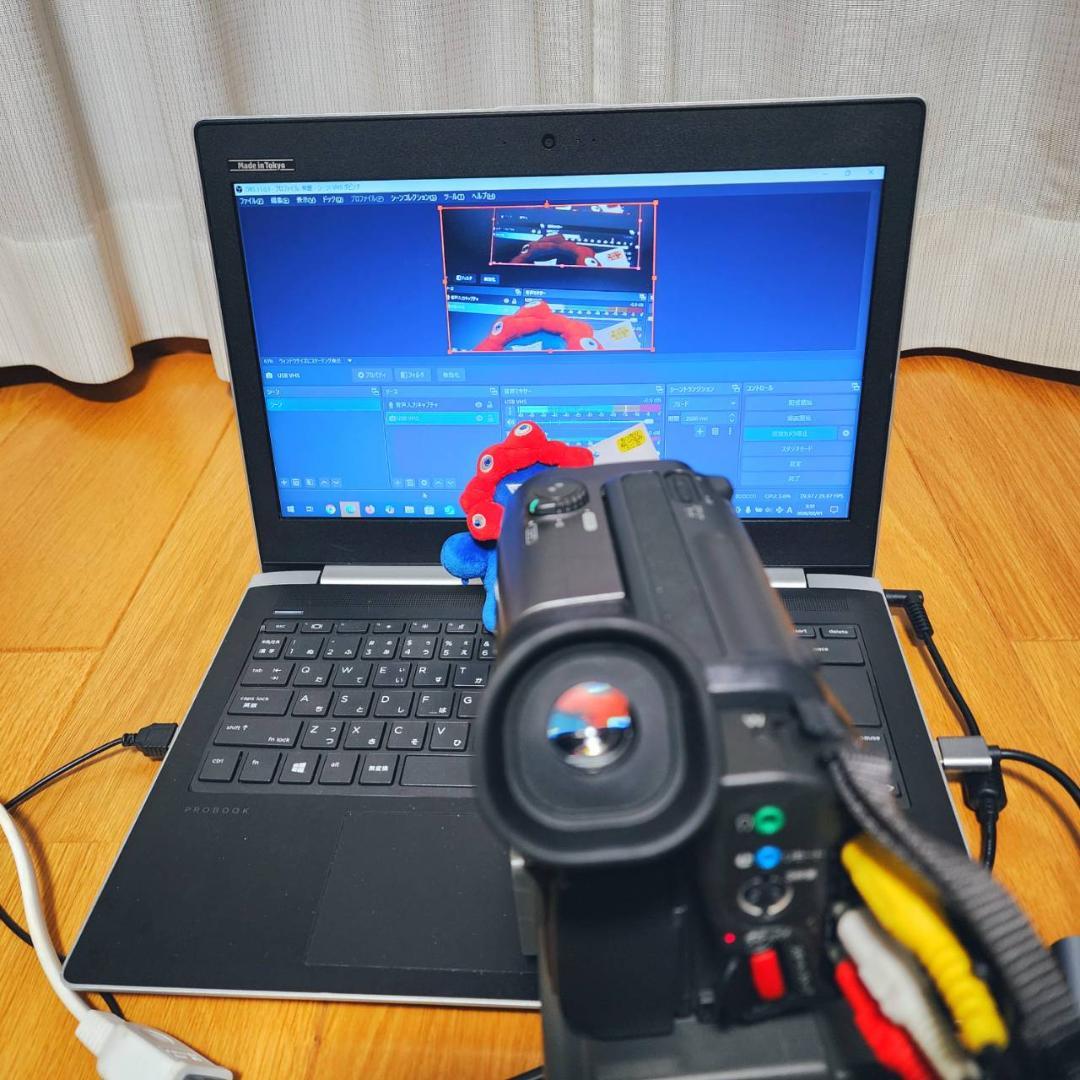 【動作確認済】SONY Hi8 高画質 ビデオカメラ ステーション セット