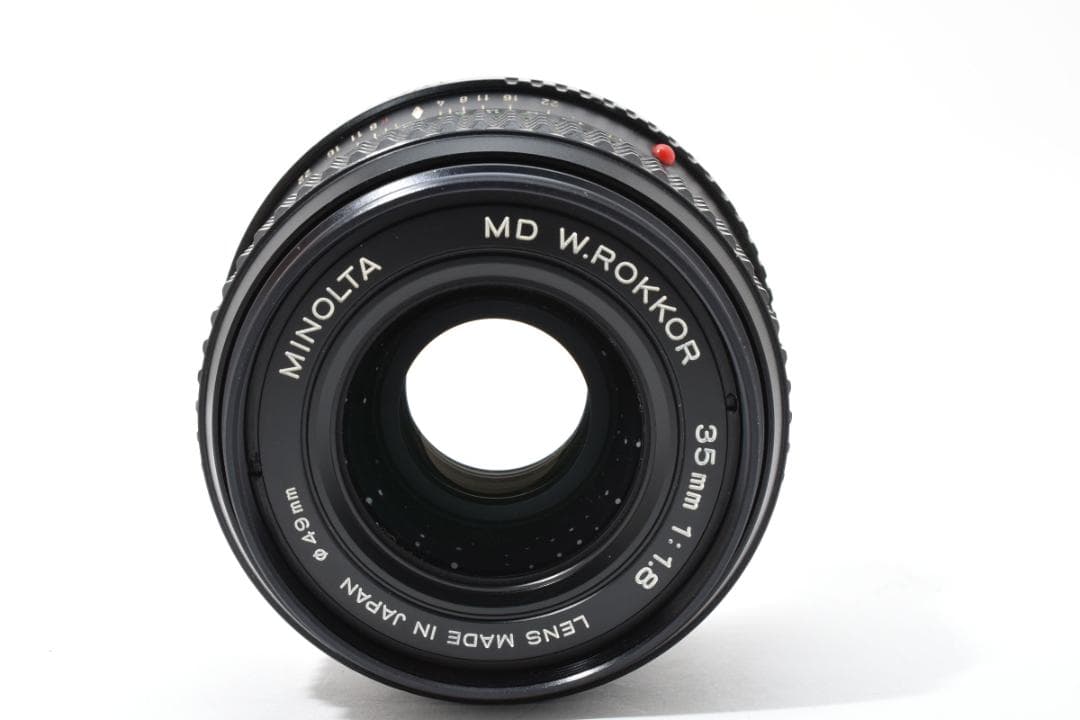 【良品】ミノルタ MD W.Rokkor 35mm F1.8 レンズ #320