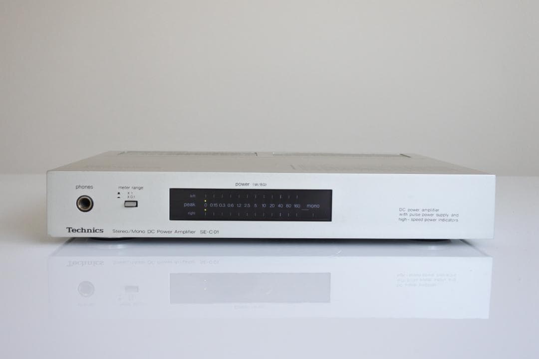 Technics SE-C01 パワーアンプ　オーバーホール済製品　正常動作品
