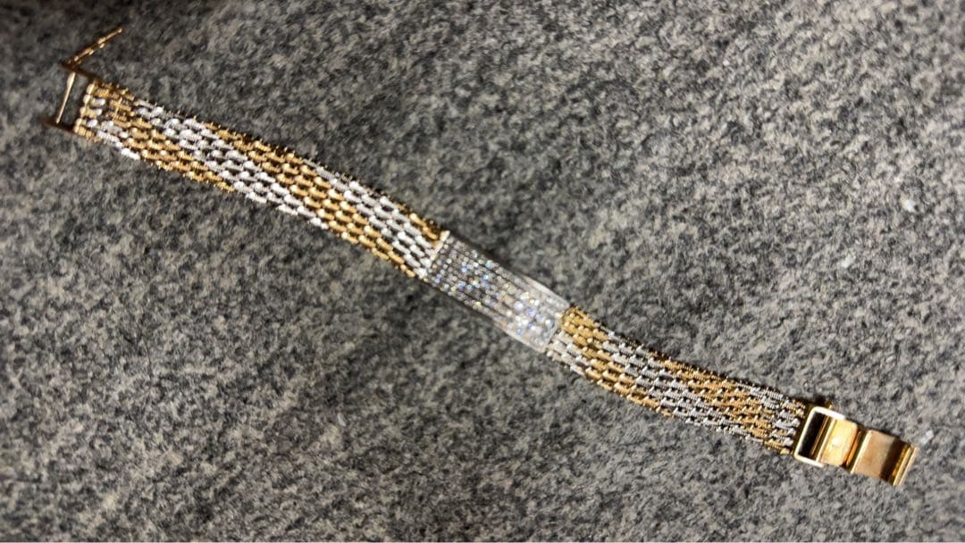 あみんさん専用71.9g K18 PT850 1.29ct ブレスレット 純金