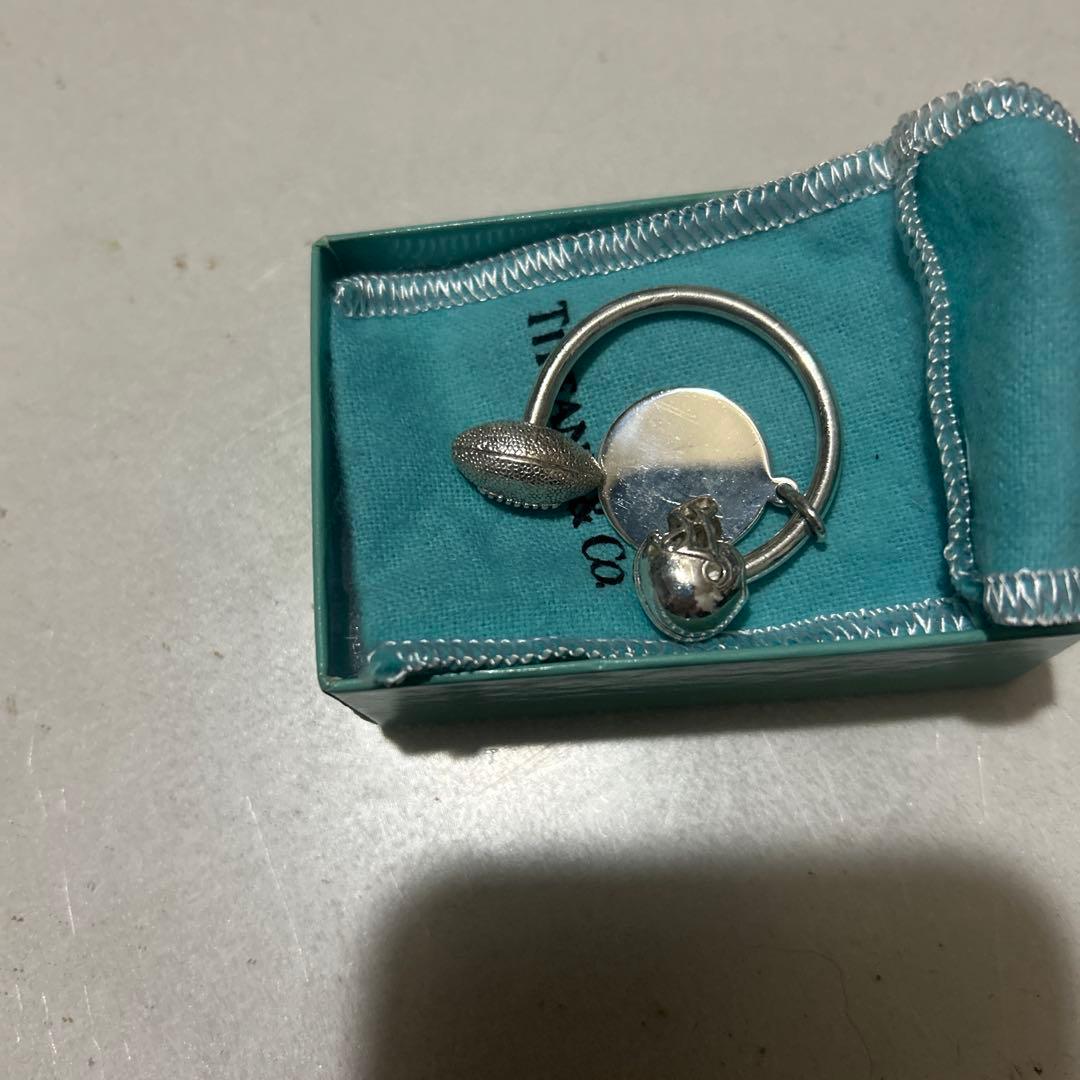 TIFFANY&CO ティファニーSV925 アメフトキーホルダー