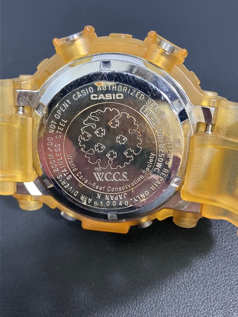 ほぼ未使用保管品G-SHOCK DW-8250WC-7AT WCCSフロッグマン