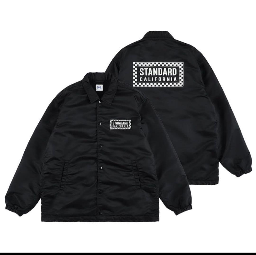 STANDARD CALIFORNIA コーチジャケット ブラック　限定品
