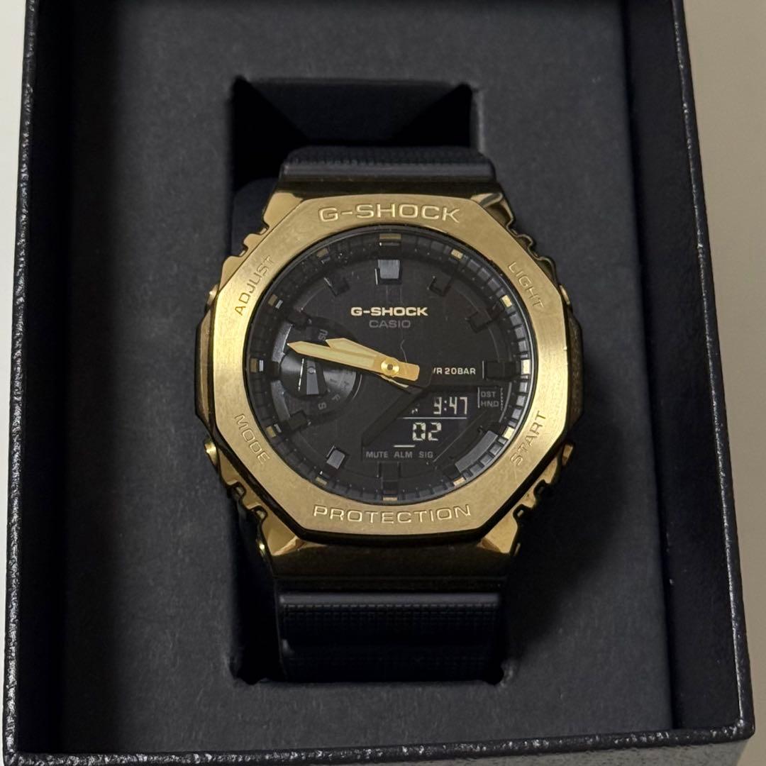 G-SHOCK GM-2100G 腕時計 ゴールド