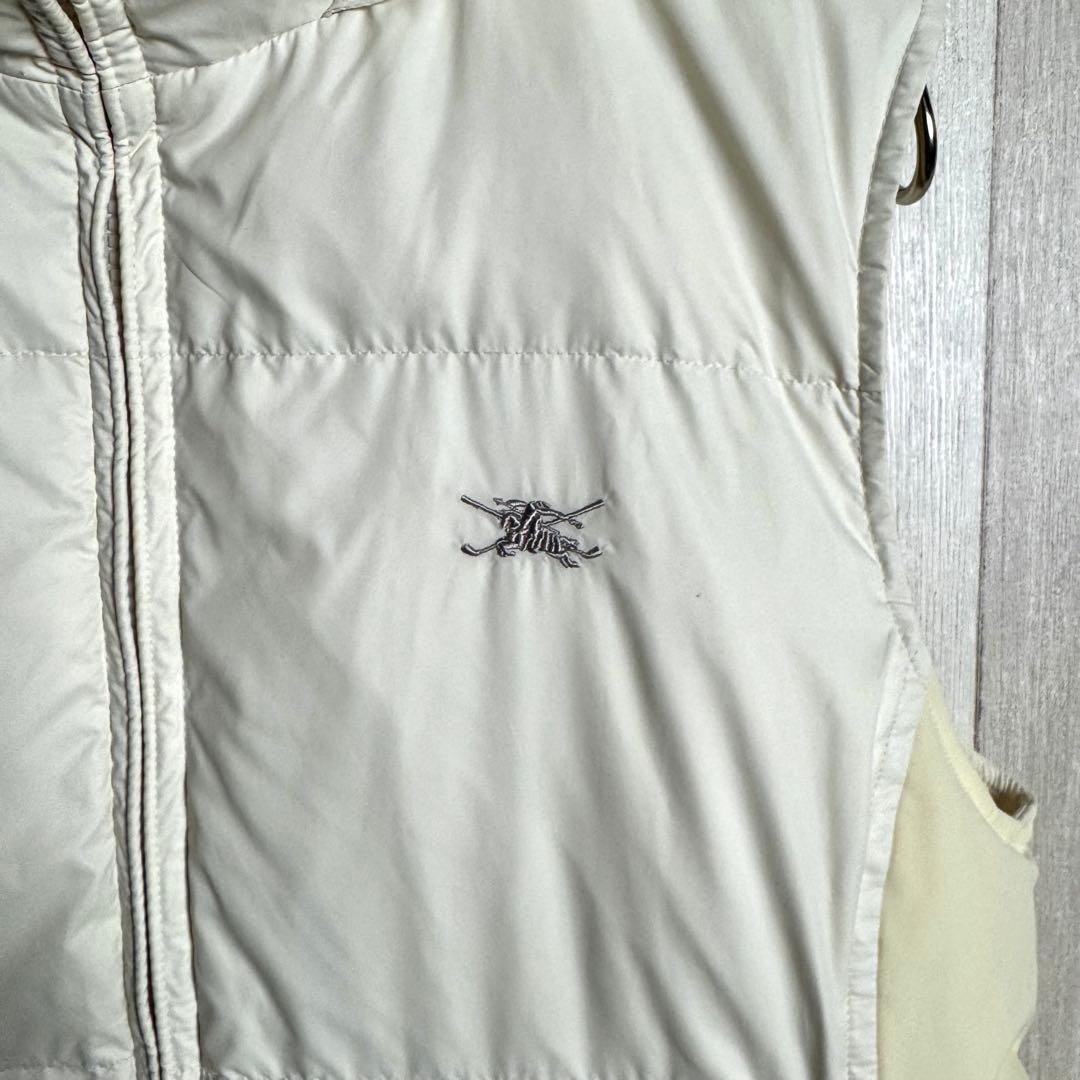 3643【希少モデル・美品】バーバリー ノバチェック裏地 2WAY ダウンベスト