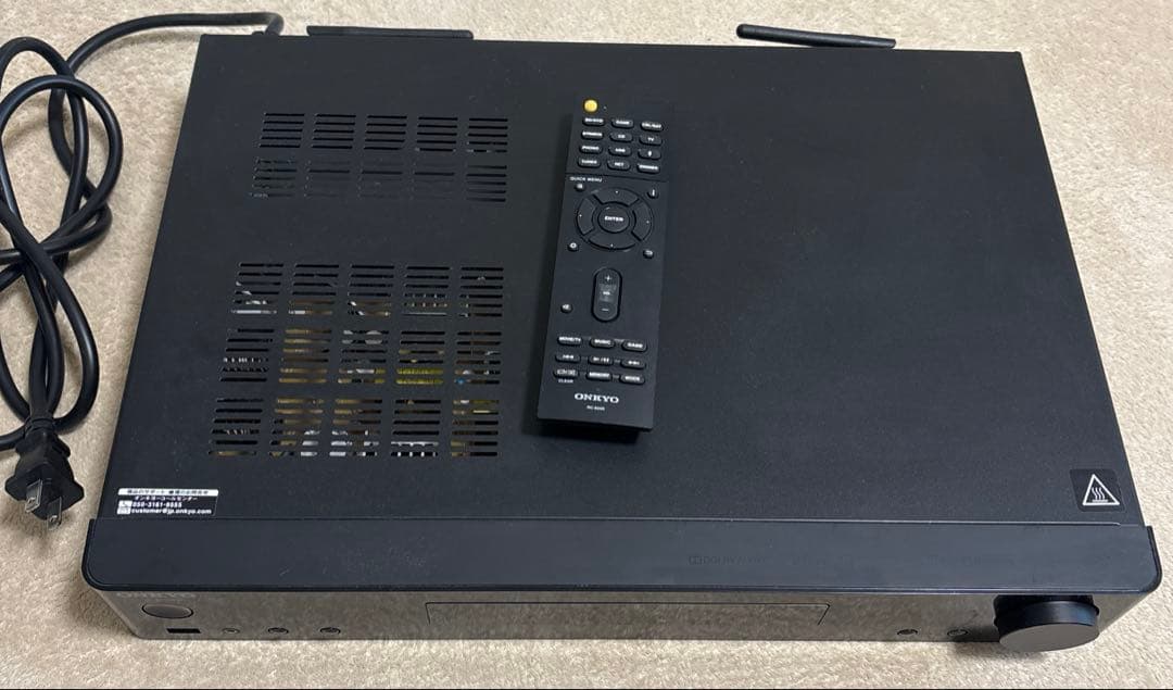 ONKYO TX-L50 ネットワークAVレシーバー 5.1ch リモコン付★