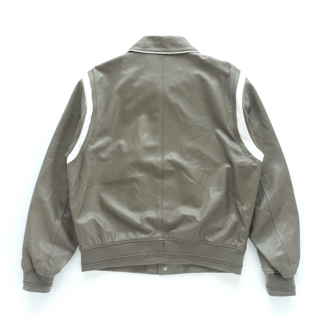 ドフジェーソン ラムスキン レザージャケット トープ【Ｌ】