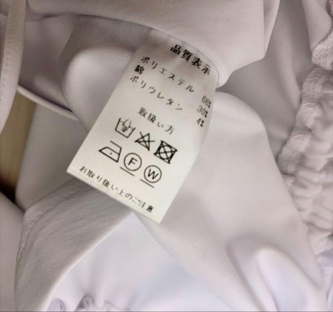 未使用　ella_selectshop トップス　ブラウス　白