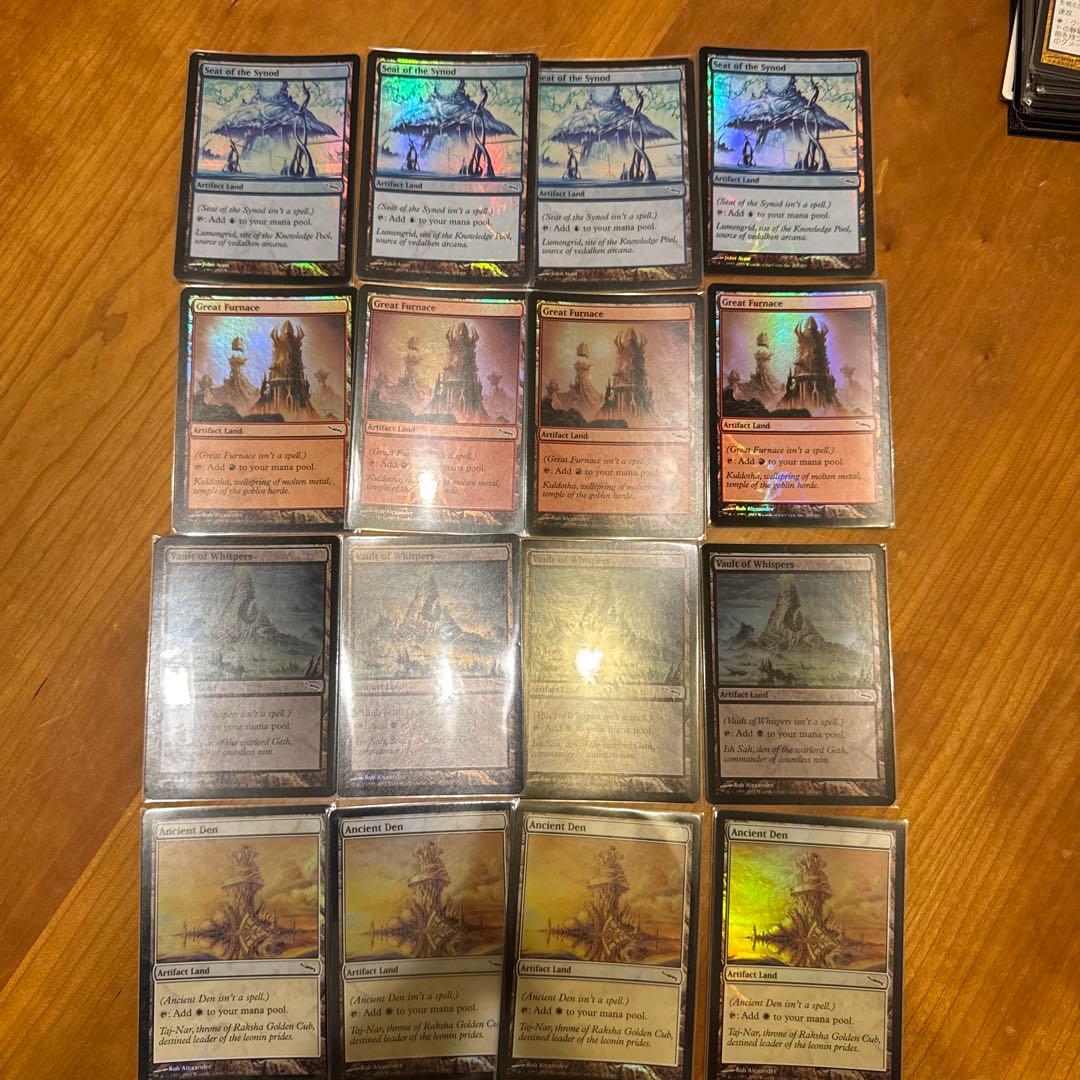 教議会の座席　大焼炉　古えの居住地　囁きの大聖堂　初版 foil セット