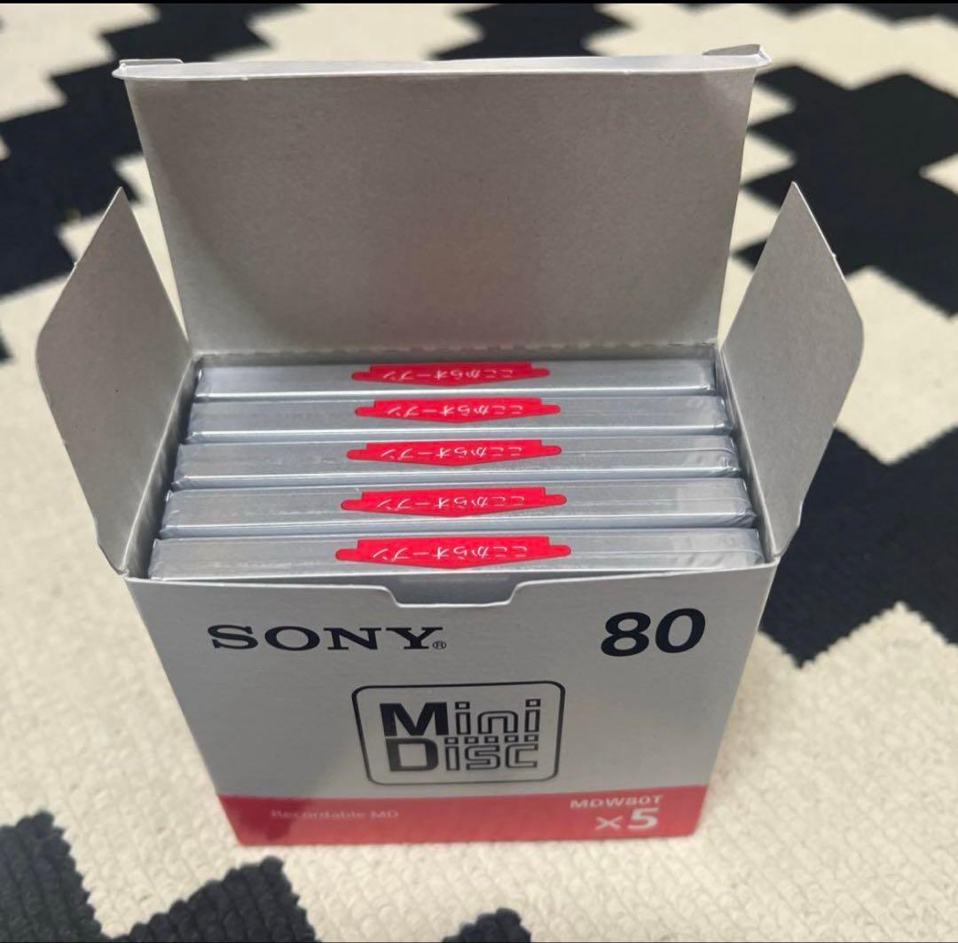 SONY MDW80T ディスク種類(MD): MD 30個セット