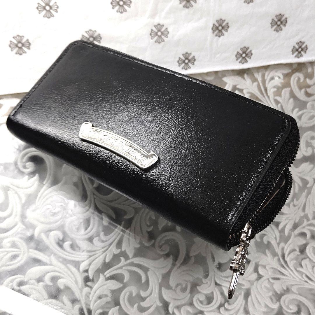 本革セメタリークロス レザー ロングウォレット / ラウンドファスナー長財布