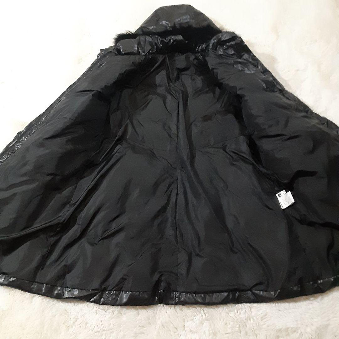 タグ付き新品　大きいサイズLL　ブルーフォックス　ダウンコート　黒　三越デパート