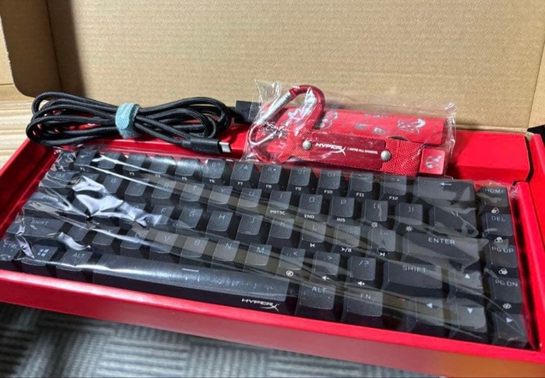 HyperX Alloy origins 65 GProスーパーライト 3点