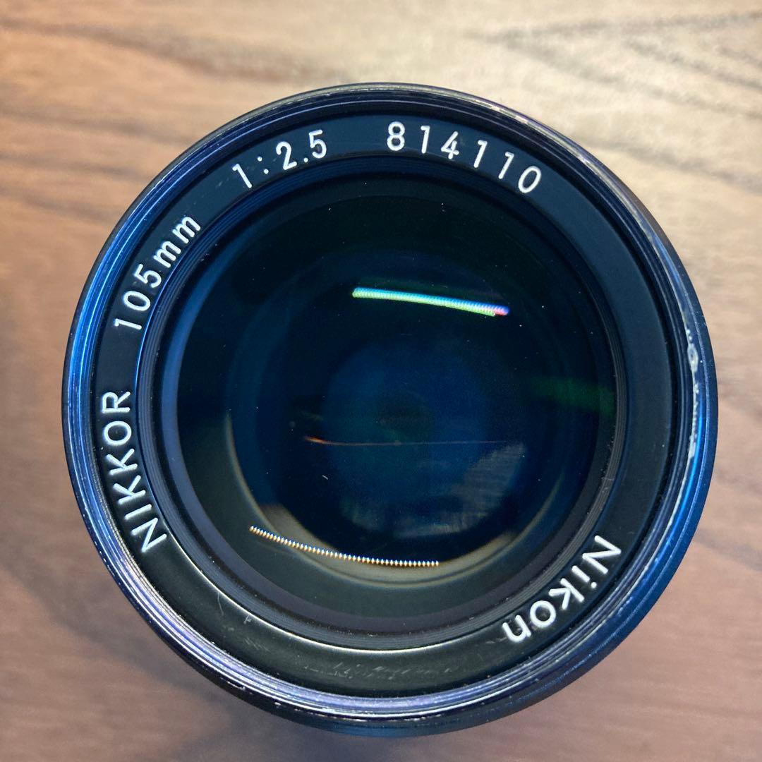 NIKKOR 105mm F2.5 オールドレンズ