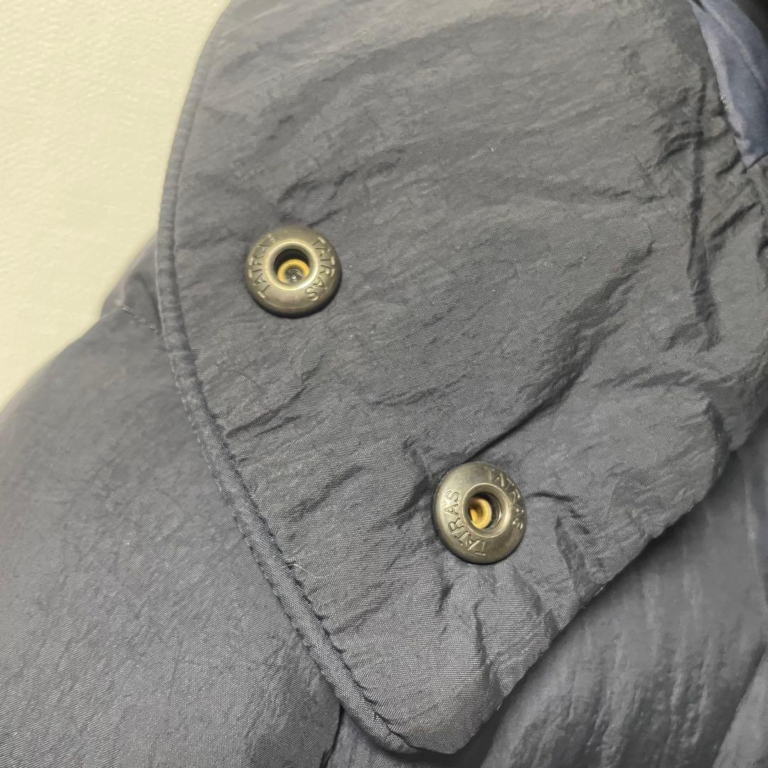 タトラス　ダウン　ネイビー　ロング　LTA17A4496 ポリテアマ　01