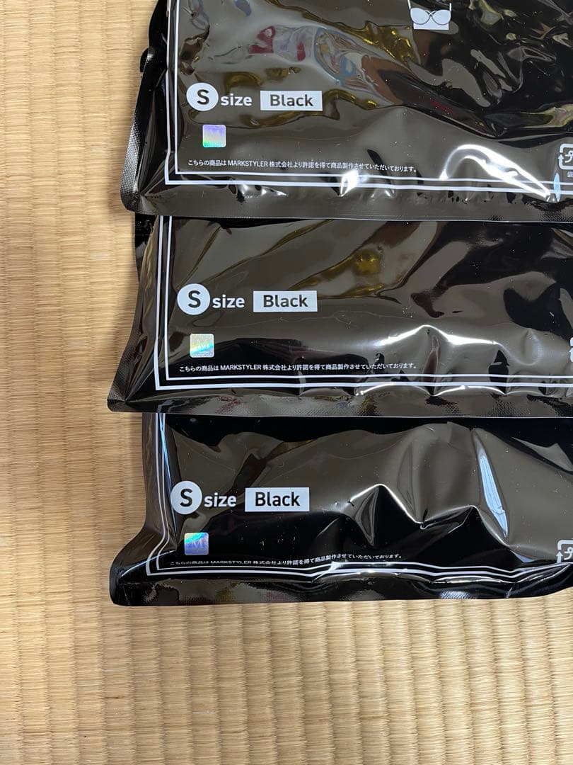 AGARISM×GYDA Sサイズ ブラック 3枚セット