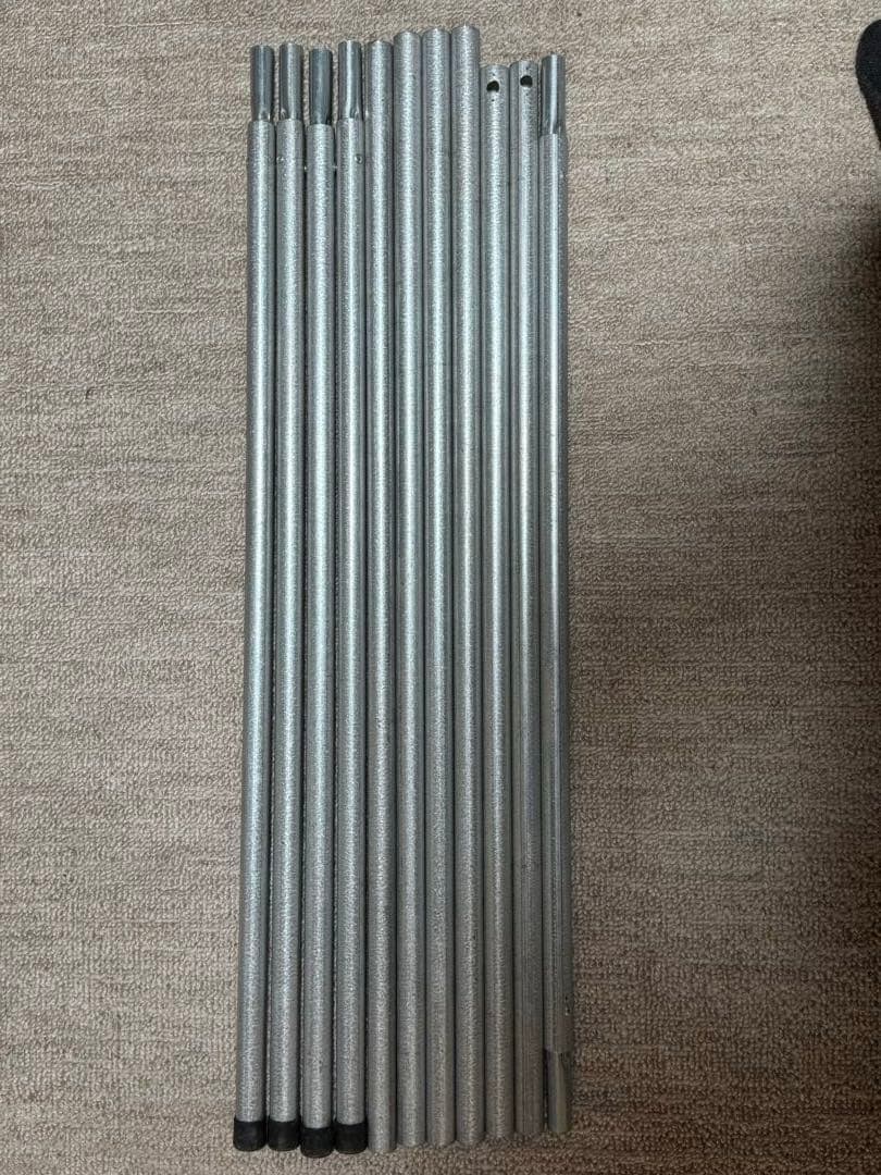 自立二股ポールセット【パップテント用】