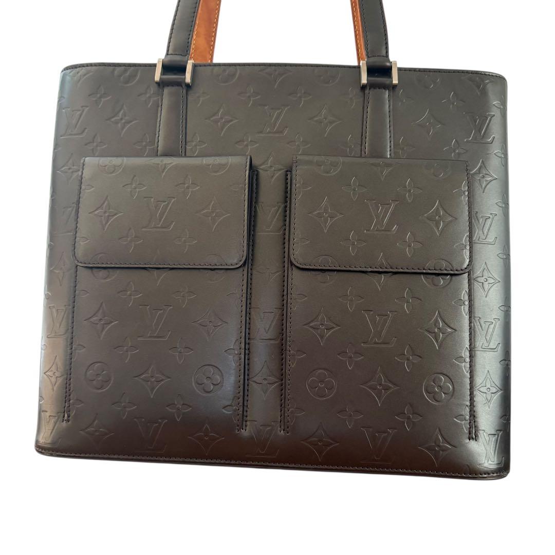 LOUIS VUITTON トートバッグ モノグラム 大容量 黒 　ウィルウッド